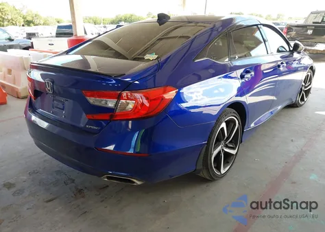 2021 Honda Accord Sport из США, поврежденный, VIN 1HGCV1F30MA014777